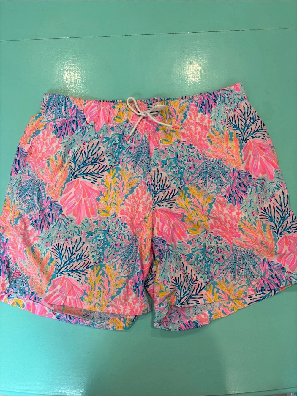 Lilly Pulitzer Multicolor Men's Capri Trunk - Pink, Blue, Orange